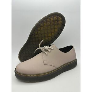 Dr Martens‎ Zavala Lo Beige Leather Oxford Shoes Men's Size 9 Women's Size 10